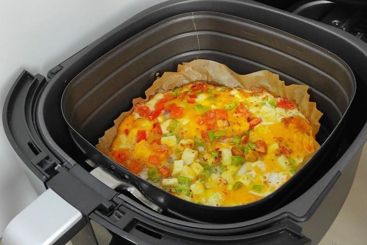 Frittata z horkovzdušné fritézy: je to tak jednoduché!