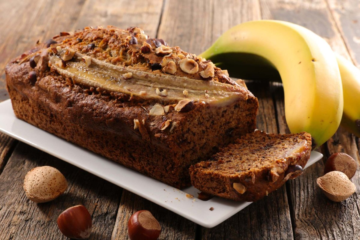 Zdravý banánový chléb s čokoládou: recept bez lepku a rafinovaného cukru