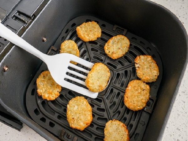 Bramborové placky z horkovzdušné fritézy: křupavé a chutné