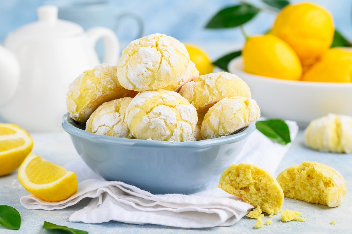 Recept na citronové sušenky bez mouky a cukru, rychlý a jednoduchý