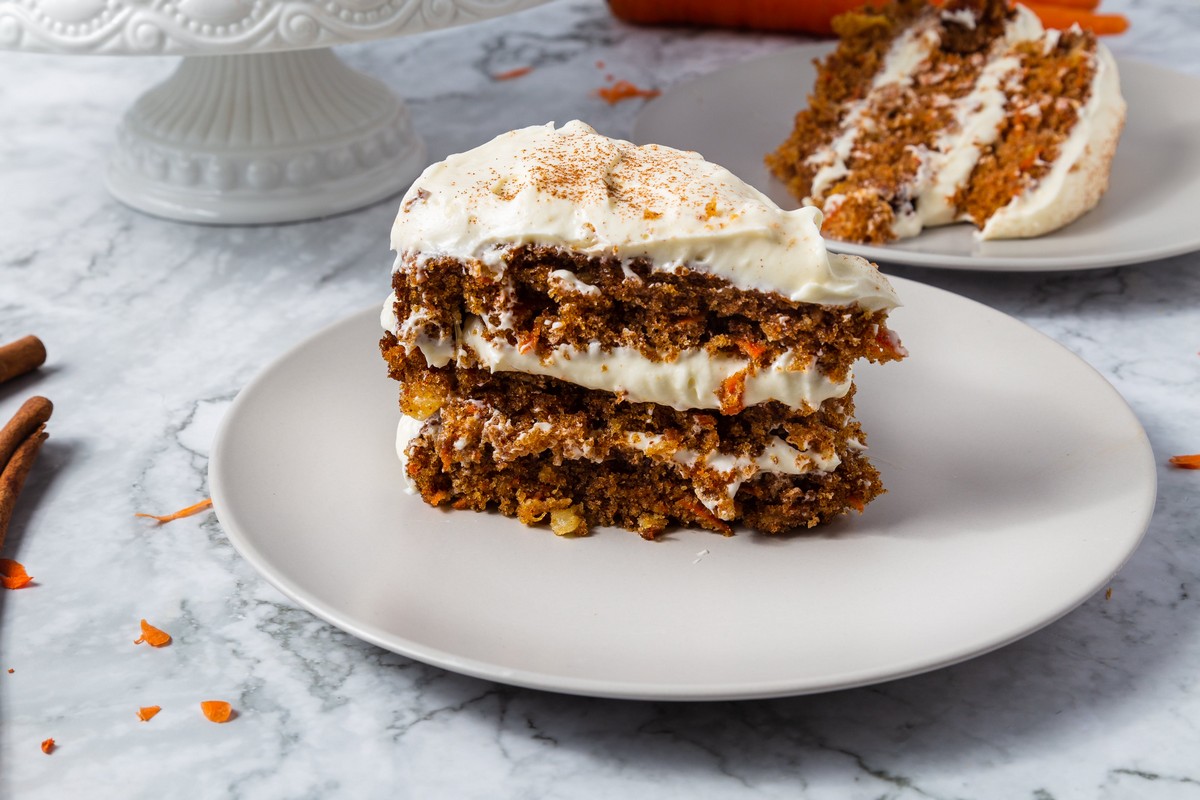 Celozrnný mrkvový dort: jednoduchý recept bez cukru