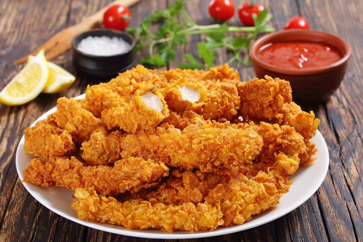 Domácí kuřecí prsa KFC