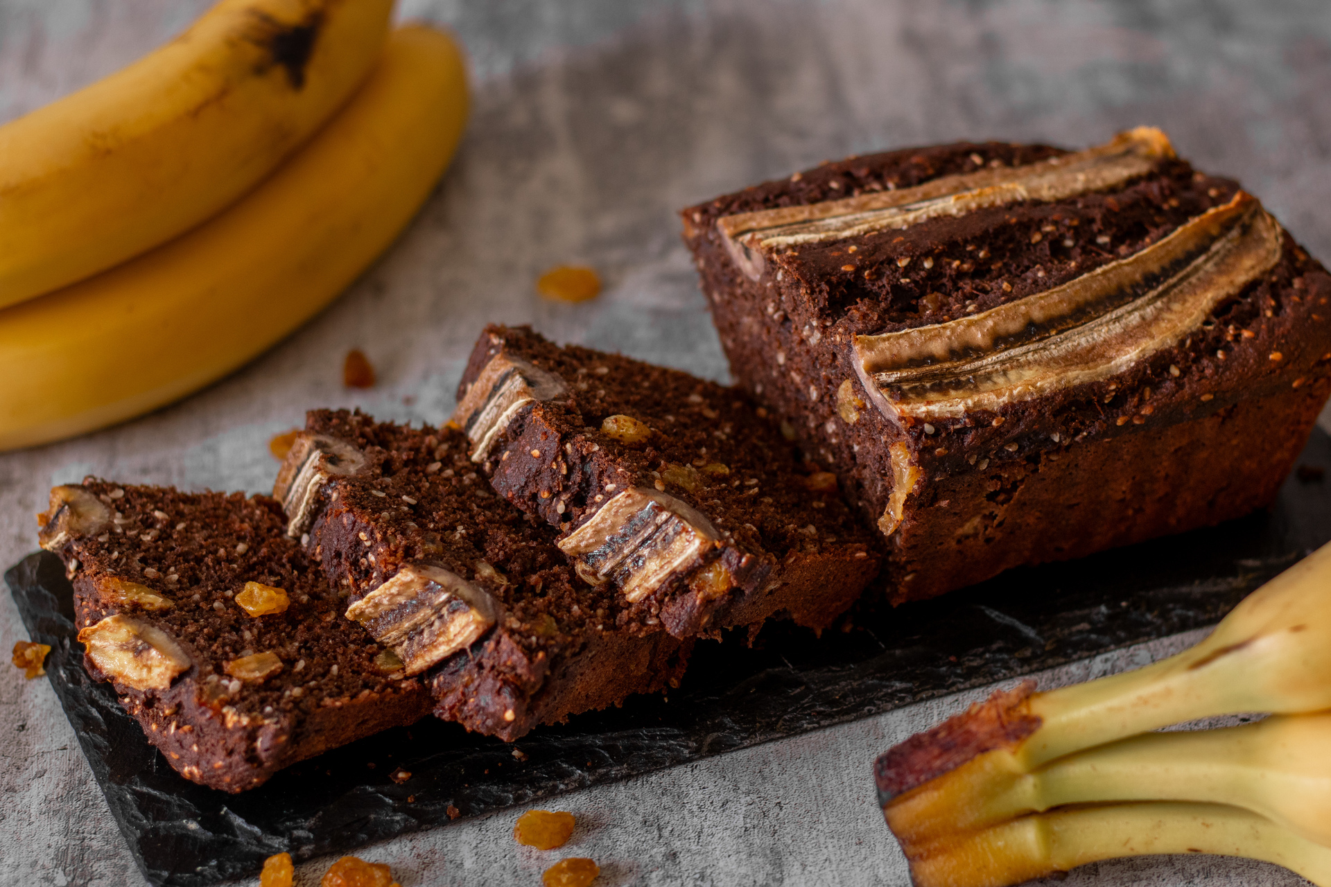 Zdravý banánový chléb s čokoládou: recept bez lepku a rafinovaného cukru