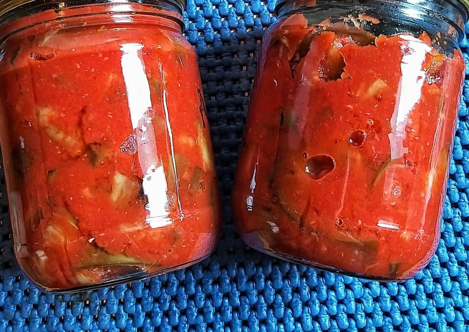 Připravím hrnec a pak ho schovám do spíže. V zimě otevřu sklenici a za pár minut mám hotový oběd.