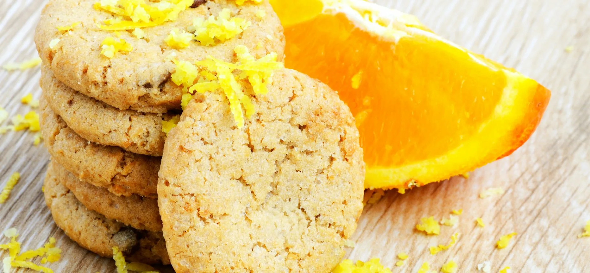 Sušenky s pomerančem bez cukru: snadný recept, hotový za pár minut