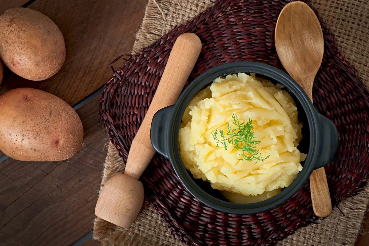 Díky této přísadě zůstane bramborová kaše krémová i po opětovném ohřátí.