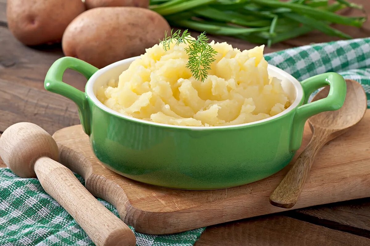 Díky této přísadě zůstane bramborová kaše krémová i po opětovném ohřátí.