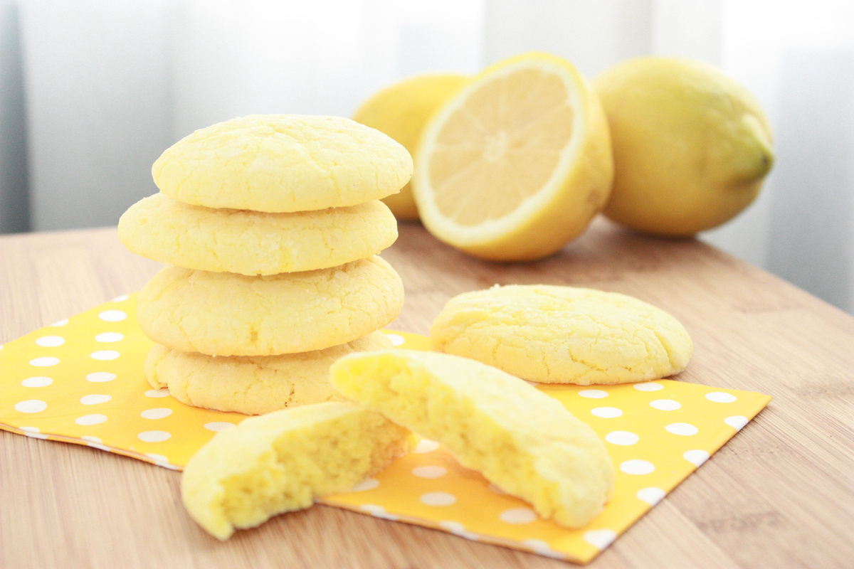 Recept na citronové sušenky bez mouky a cukru, rychlý a jednoduchý