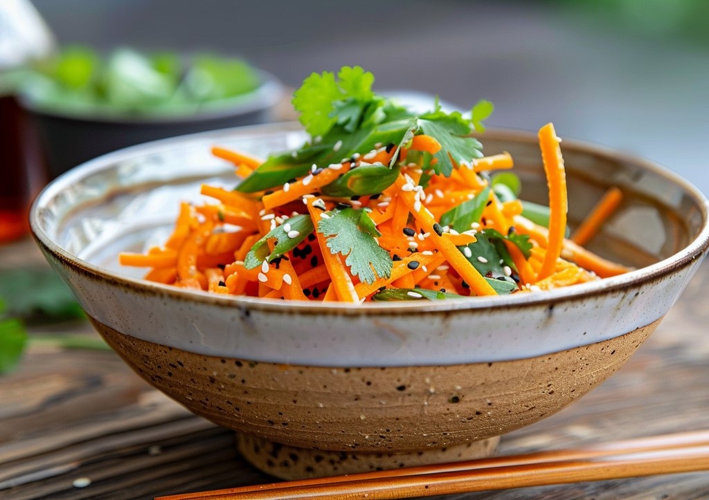 Jednoduchý a chutný mrkvový salát. Nejběžnější ingredience: má je každý.